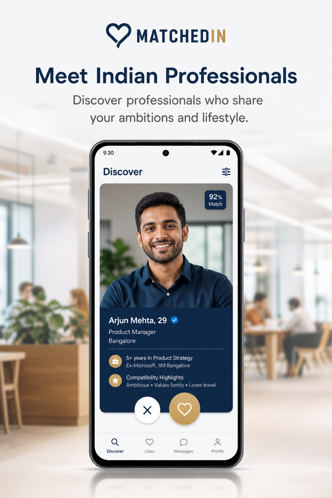 Discover professionals on MatchedIn
